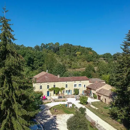 Moulin De Saint Avit فندق مبيت وإفطار Lacapelle-Biron