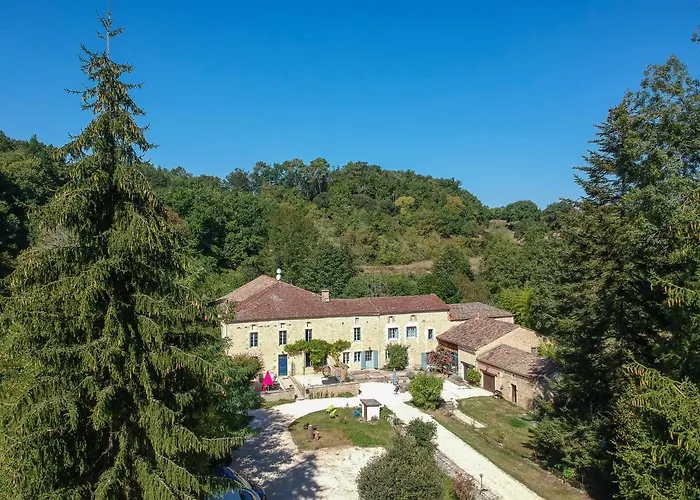 Moulin De Saint Avit Oda ve Kahvaltı Lacapelle-Biron
